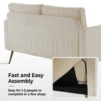 Nowoczesna dwuosobowa sofa VINGLI 56