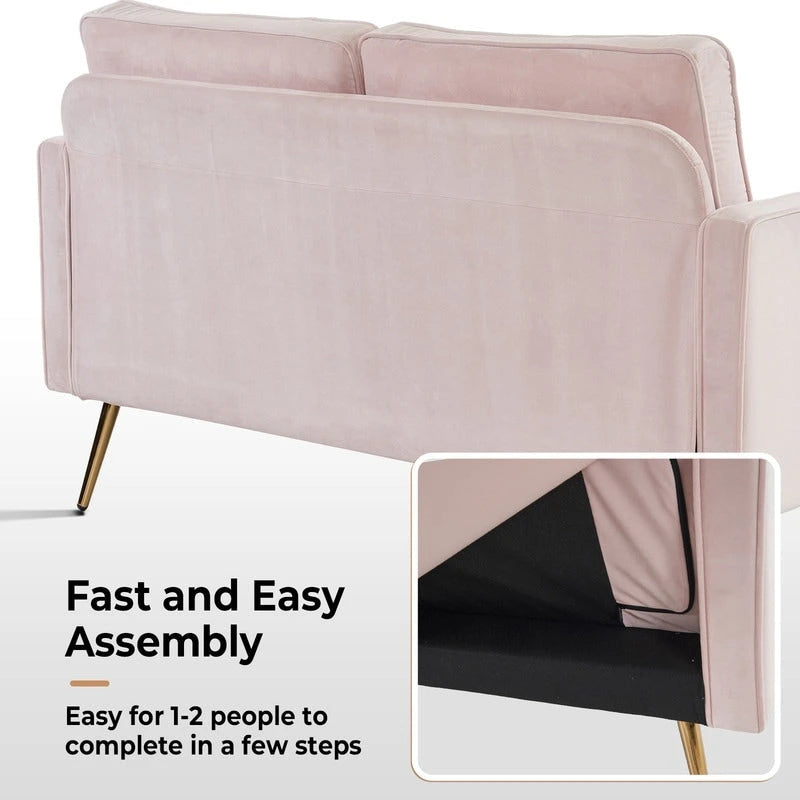 Nowoczesna dwuosobowa sofa VINGLI 56