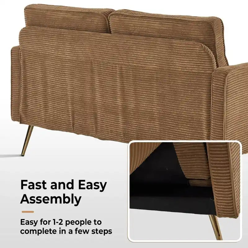 Nowoczesna dwuosobowa sofa VINGLI 56