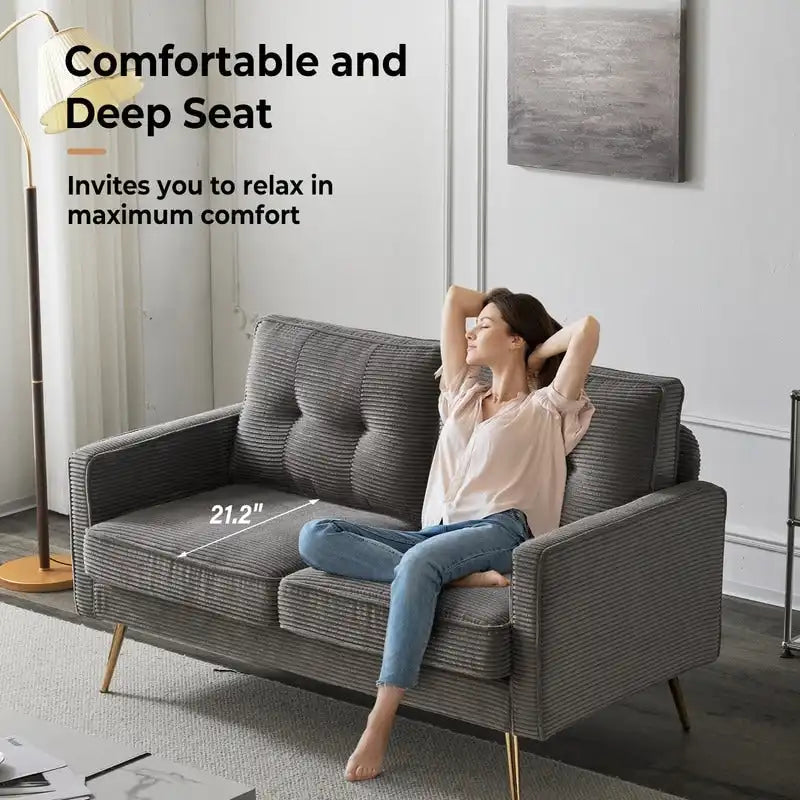 Nowoczesna dwuosobowa sofa VINGLI 56