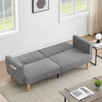 Nowoczesna sofa z funkcją spania z tkaniny 78.74Inch, 3 w 1, składana