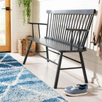 SAFAVIEH Gracija bank met spindelleuning - 48 x 22.4 x 36 - 48W x 22D x 36H