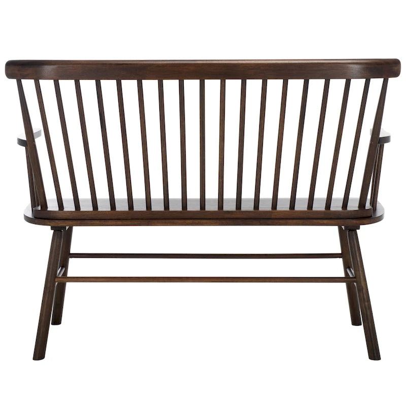 SAFAVIEH Gracija bank met spindelleuning - 48 x 22.4 x 36 - 48W x 22D x 36H