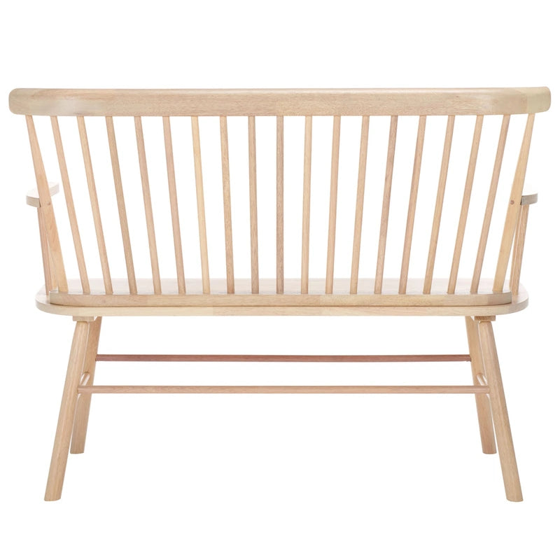 SAFAVIEH Gracija bank met spindelleuning - 48 x 22.4 x 36 - 48W x 22D x 36H