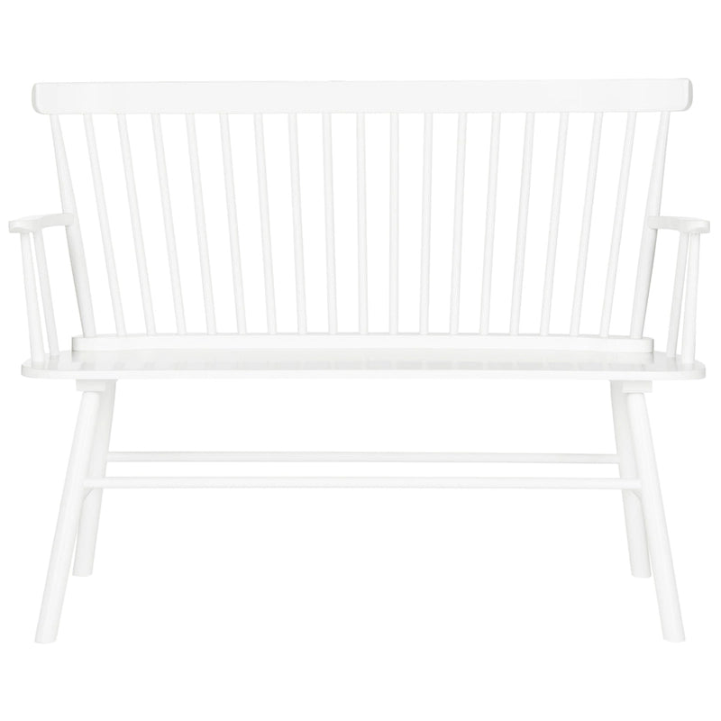 SAFAVIEH Gracija bank met spindelleuning - 48 x 22.4 x 36 - 48W x 22D x 36H