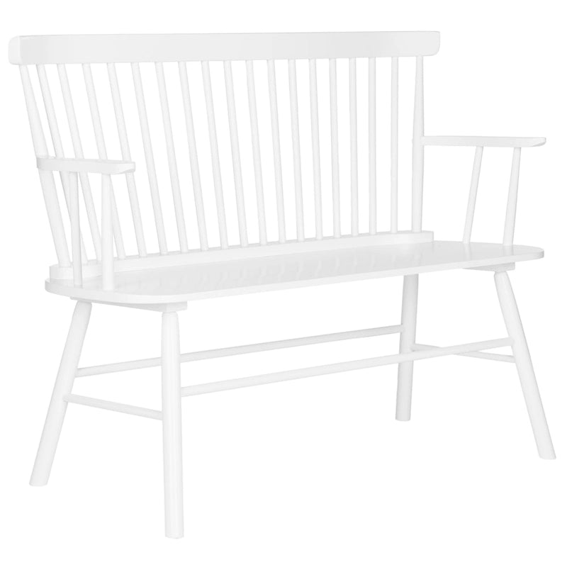 SAFAVIEH Gracija bank met spindelleuning - 48 x 22.4 x 36 - 48W x 22D x 36H