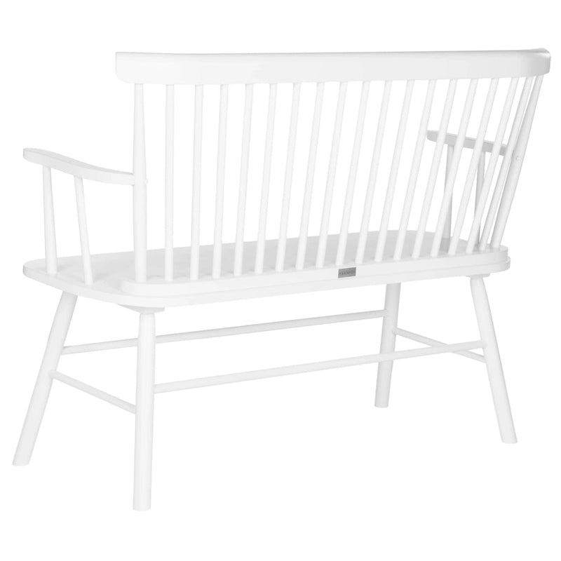 SAFAVIEH Gracija bank met spindelleuning - 48 x 22.4 x 36 - 48W x 22D x 36H