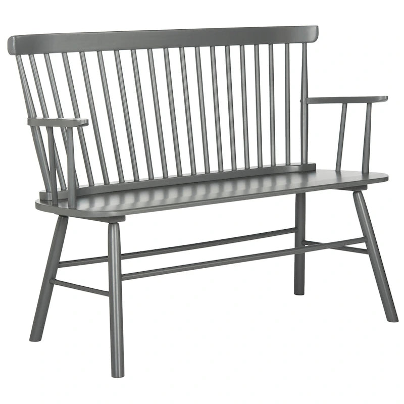 SAFAVIEH Gracija bank met spindelleuning - 48 x 22.4 x 36 - 48W x 22D x 36H