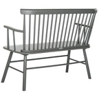 SAFAVIEH Gracija bank met spindelleuning - 48 x 22.4 x 36 - 48W x 22D x 36H