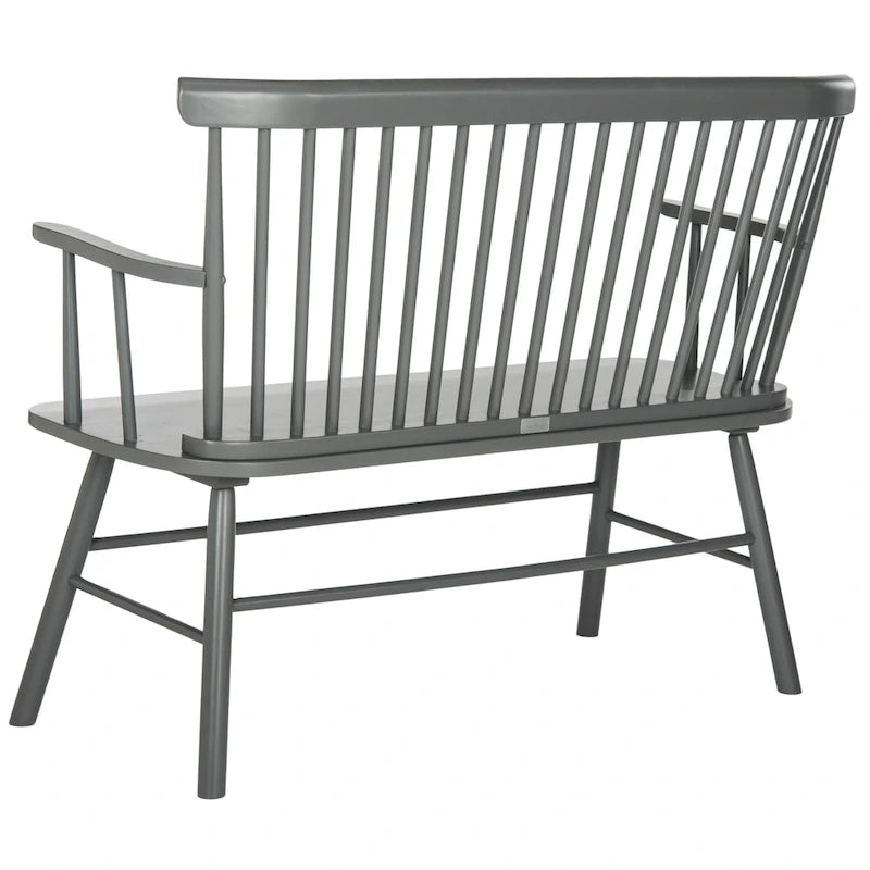 SAFAVIEH Gracija bank met spindelleuning - 48 x 22.4 x 36 - 48W x 22D x 36H