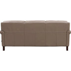 Hydeline Laguna bankstel van topnerfleer, bank en fauteuil - bank, fauteuil