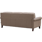 Hydeline Laguna bankstel van topnerfleer, bank en fauteuil - bank, fauteuil