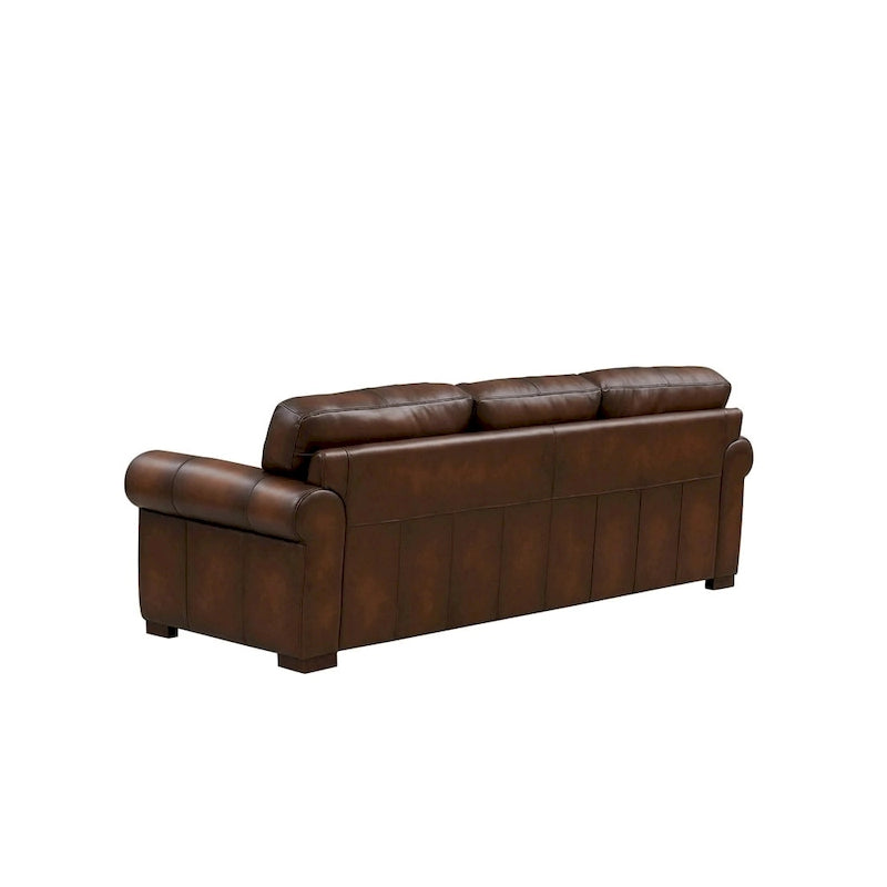 Hydeline Brookfield Sofa-Set aus vollnarbigem Leder, Sofa und Sessel