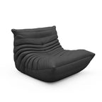 Furgle bank van microvezelleer met ergonomisch ontwerp, relaxbank voor op de vloer