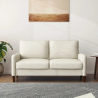 Loveseat de lino para sala de estar