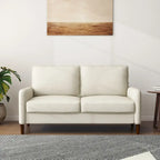 Loveseat de lino para sala de estar