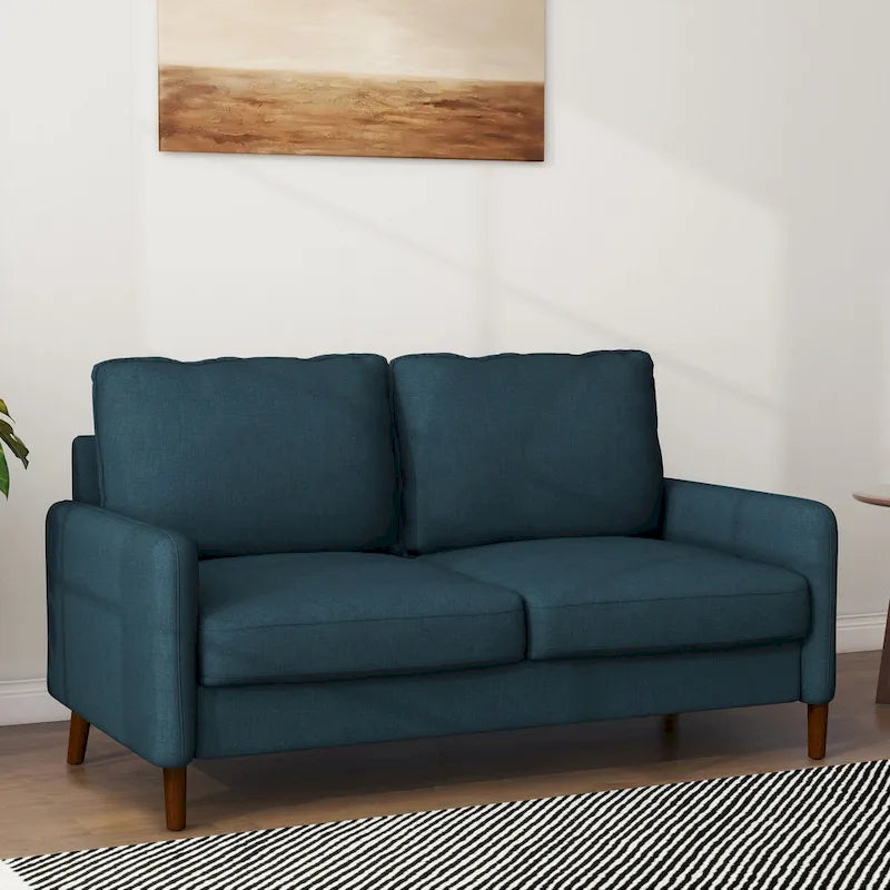 Loveseat de lino para sala de estar