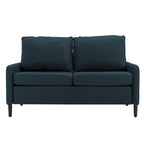Loveseat de lino para sala de estar