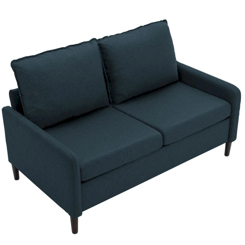 Loveseat de lino para sala de estar