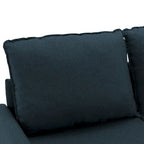 Loveseat de lino para sala de estar