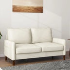 Loveseat de lino para sala de estar