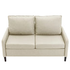 Loveseat de lino para sala de estar