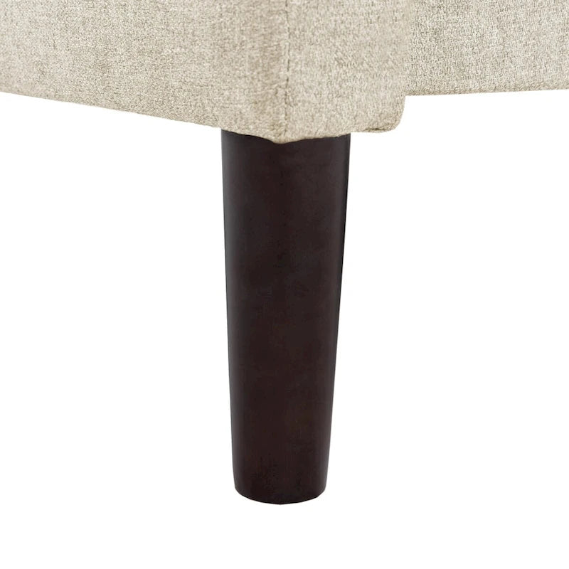 Loveseat de lino para sala de estar