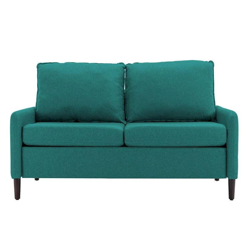 Loveseat de lino para sala de estar