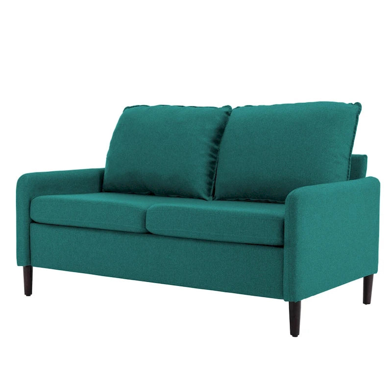 Loveseat de lino para sala de estar