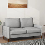 Loveseat de lino para sala de estar
