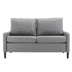Loveseat de lino para sala de estar