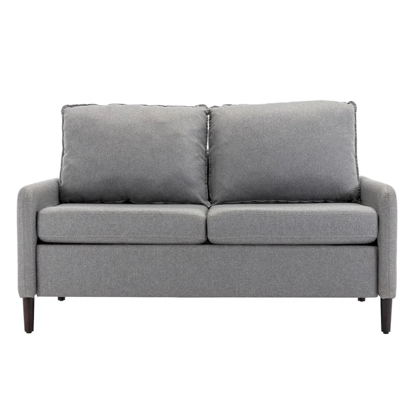 Loveseat de lino para sala de estar