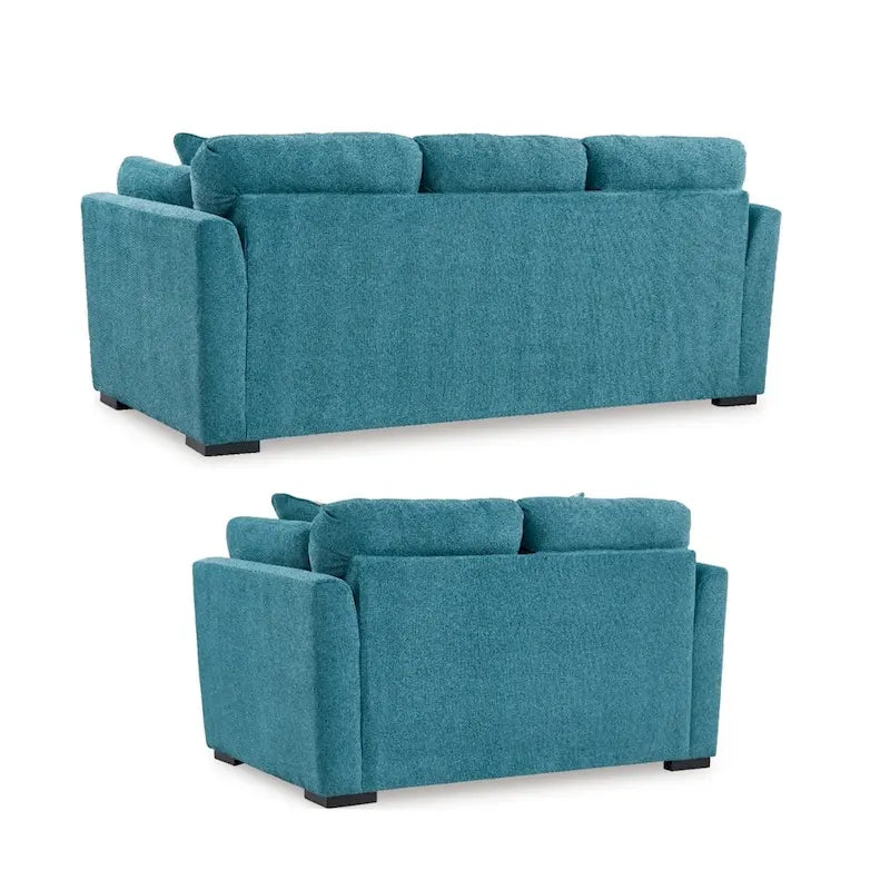 Roundhill Furniture Clareen 2 részes nappaligarnitúra, kanapé és kétszemélyes kanapé