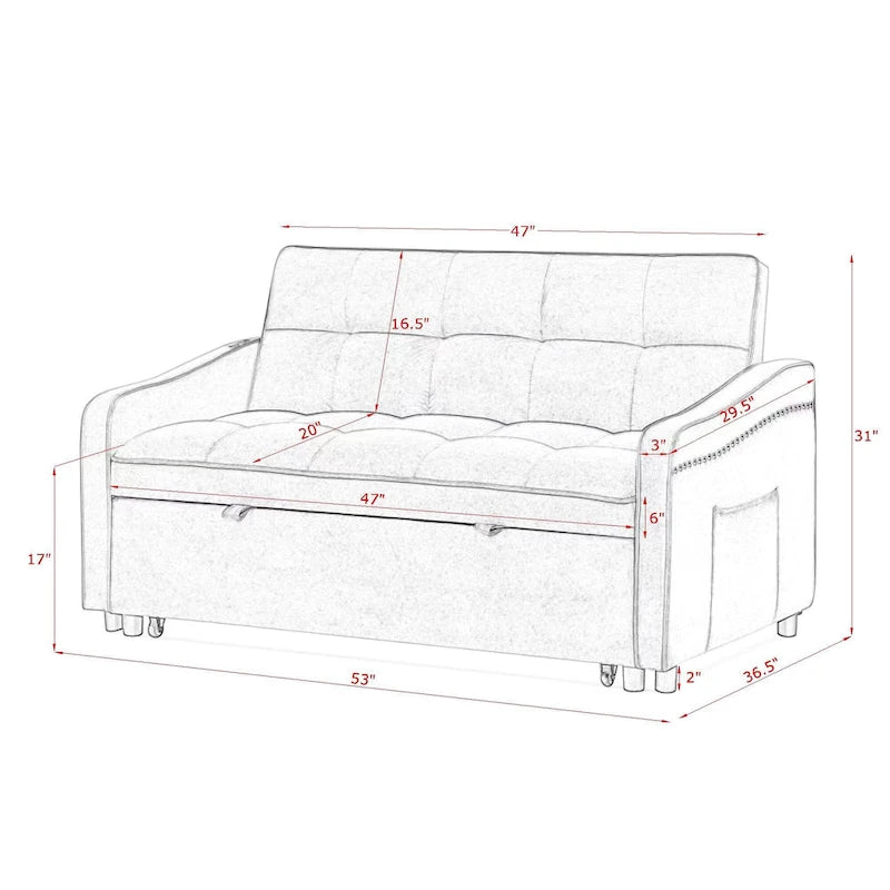 Divanetto letto MM