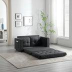 Sofá de terciopelo plegable en 3 partes, sofá cama convertible extraíble