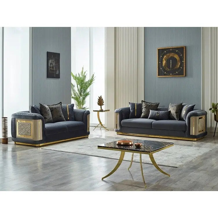 Eliza 2-teiliges Wohnzimmer-Set