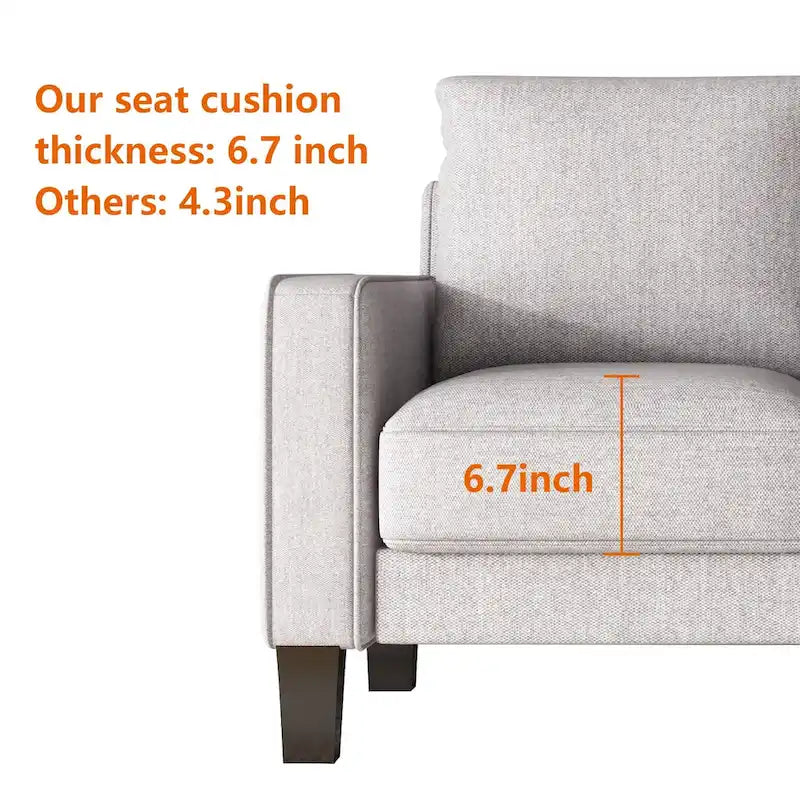 Moderne woonkamermeubels, loveseat