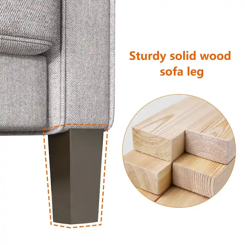 Moderne woonkamermeubels, loveseat