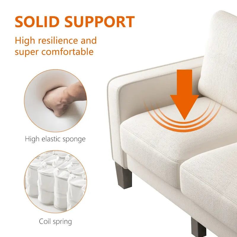 Moderne woonkamermeubels, loveseat