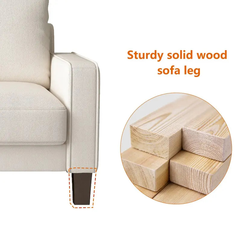 Moderne woonkamermeubels, loveseat