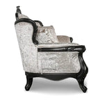 Furniture of America Clarissa tradycyjny zestaw sof z pikowanym guzikami oparciem i poduszką dekoracyjną