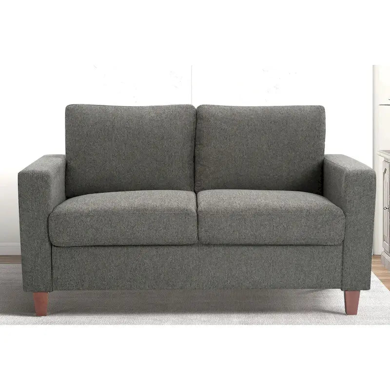 Set di divani da soggiorno imbottiti da 2 pezzi, stile contemporaneo
