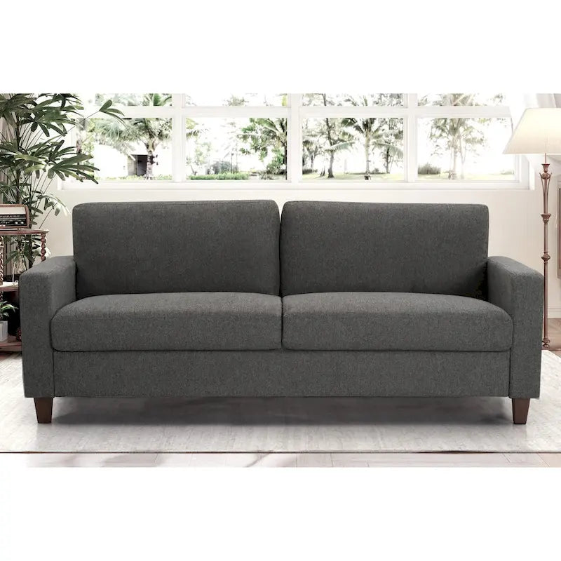 Set di divani da soggiorno imbottiti da 2 pezzi, stile contemporaneo