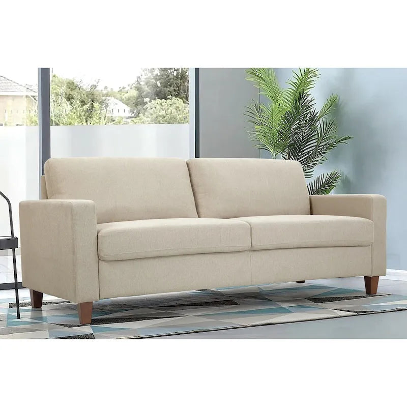 Set di divani da soggiorno imbottiti da 2 pezzi, stile contemporaneo
