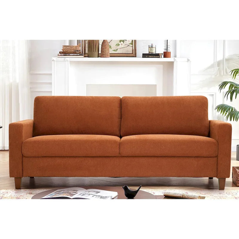Set di divani da soggiorno imbottiti da 2 pezzi, stile contemporaneo
