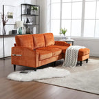 Sofa ze schowkiem / sofa do salonu, przytulna sofa modułowa
