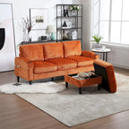 Sofa ze schowkiem / sofa do salonu, przytulna sofa modułowa