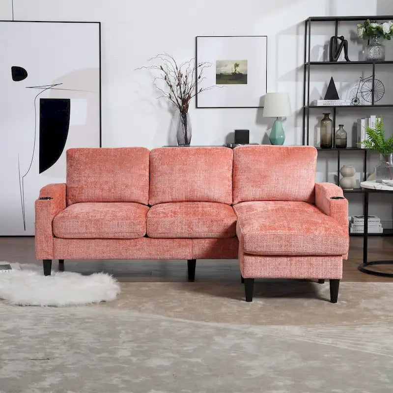 Sofa ze schowkiem / sofa do salonu, przytulna sofa modułowa
