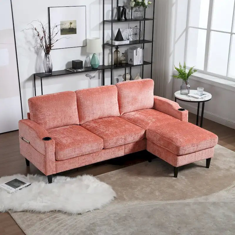 Sofa ze schowkiem / sofa do salonu, przytulna sofa modułowa