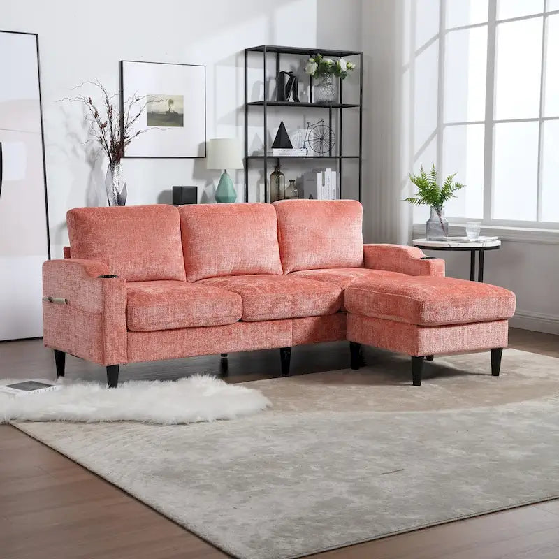 Sofa ze schowkiem / sofa do salonu, przytulna sofa modułowa
